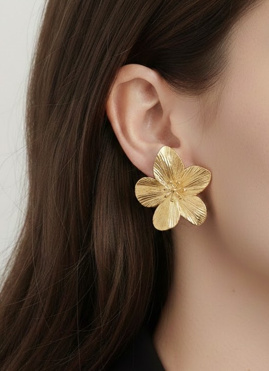 Boucles d'oreilles Flor